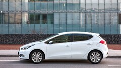 Kia Cee'd Kia white cars Car vehicle