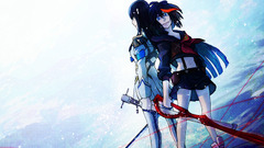 Kill la Kill Matoi Ryuuko anime girls Anime standing Women belly