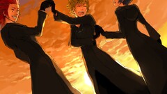 Kingdom Hearts Roxas anime girls Anime