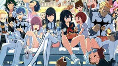 Kiryuin Satsuki Matoi Ryuuko school uniform Anime anime girls