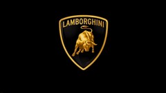 Lamborghini Car logo black background Supercars