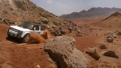 Land Rover DC100 concept cars desert rock