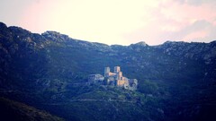 landscape architecture building old building castle hills haze