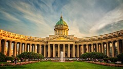 landscape kazan cathedral St. Petersburg