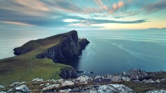 landscape sky Scotland Neist Point