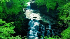 landscape waterfall creeks