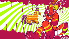 Lapfox Trax colorful artwork