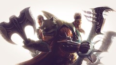 League of Legends Draven Darius video games video game man