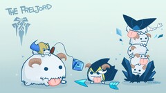 League of Legends poro video games cyan