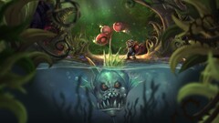 League of Legends ziggs fish water split-view video games