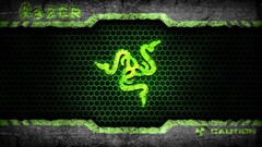 logo digital art Razer Inc. Green