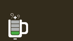 low battery Simple Background Minimalism