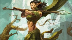 magic: the gathering magic planeswalkers Nissa Revane druids