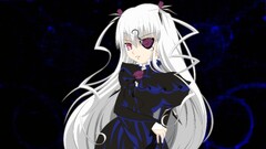 Manga anime girls Anime long hair white hair eyepatches