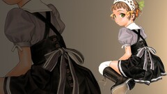 Manga anime girls green eyes Simple Background Anime short hair