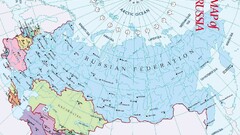 Map Kazakhstan North Pole Russia Arctic