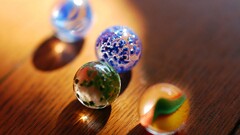 marble colorful glass