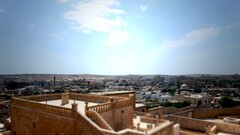 Mardin natural light sky cityscape