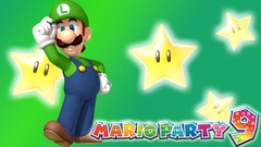 mario party Luigi video games nintendo Stars green background
