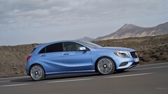 Mercedes A-class Car blue cars