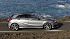 Mercedes A-class Car Mercedes-Benz silver cars vehicle