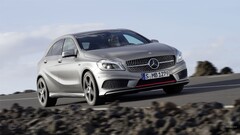 Mercedes A-class Mercedes-Benz Car silver cars vehicle