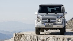Mercedes G-class Mercedes-Benz silver cars Car vehicle
