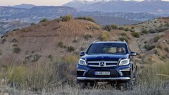 Mercedes GL Mercedes-Benz Car blue cars vehicle