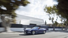 Mercedes SL 65 AMG Mercedes-Benz coupe Car vehicle blue cars