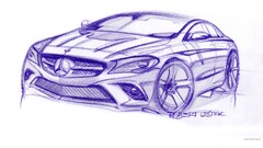 Mercedes Style Coupe concept cars Mercedes-Benz Car drawing