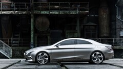 Mercedes Style Coupe concept cars Mercedes-Benz silver cars Car