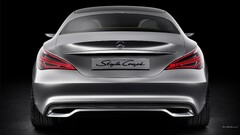 Mercedes Style Coupe concept cars silver cars vehicle Car