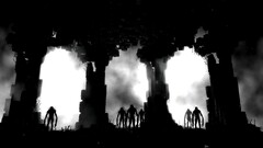 metro 2033 monochrome video games black Video Game Creatures