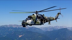 Mi-24 Hind Helicopters military aircraft Aircraft military