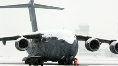 military aircraft airplane jets Boeing C-17 Globemaster III
