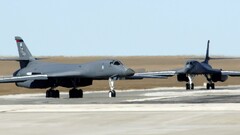 military aircraft airplane sky jets Rockwell B-1 Lancer Aircraft
