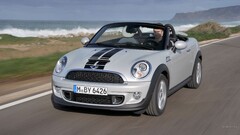 Mini Roadster Car numbers vehicle Men silver cars