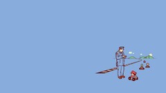 Minimalism mario kart nintendo humor video games