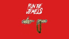 Minimalism red background Simple Background Run the Jewels