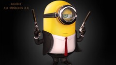 minions detectives Crossover hitman absolution tie red