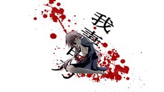 mirai nikki gasai yuno anime girls Anime blood spatter