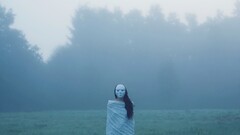 mist mask Women fantasy girl women outdoors landscape outdoors