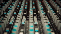 mixing consoles Technology numbers cyan