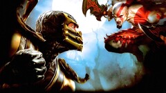 Mortal Kombat Scorpion (character) kratos god of war