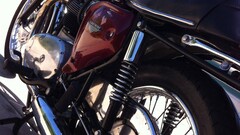 motorcycle 1968 BSA lightning vertical