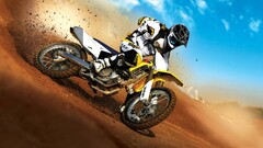 motorcycle Suzuki motocross dirt bikes dirt brown