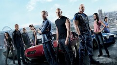 Movies Fast and Furious Dwayne Johnson paul walker vin diesel
