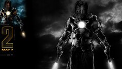 Movies Iron Man 2 Iron Man tony stark Mickey Rourke movie-poster