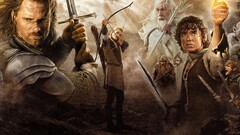 Movies the lord of the rings frodo baggins Legolas Aragorn Gimli