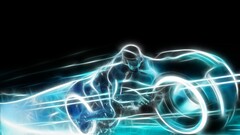Movies TRON: Legacy Light Cycle Fractalius cyan